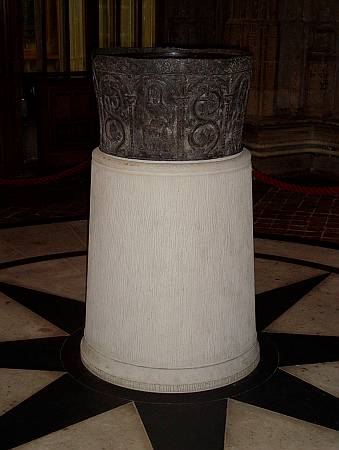 Gloucester Cathedral - The Font